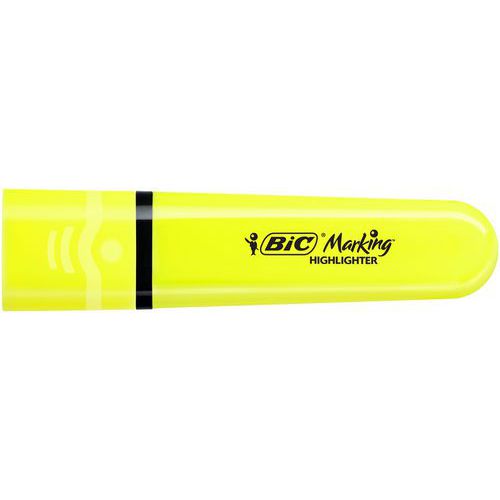 Marcador plano BIC Marking Fluo – ponta biselada – BIC