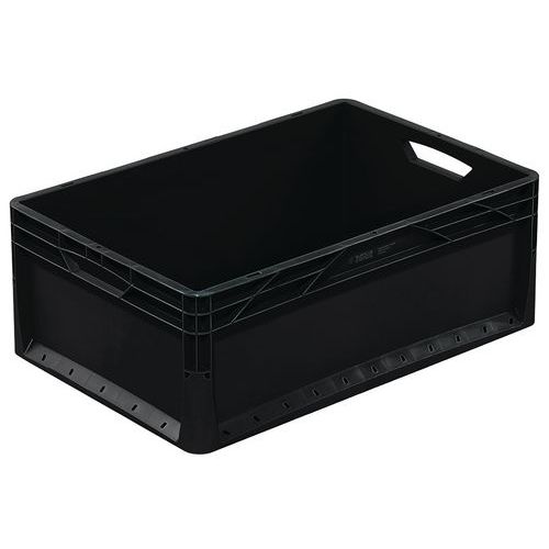 Caixa de norma europeia integral com pegas abertas – C 400 a 600 mm – 20 a 66 L