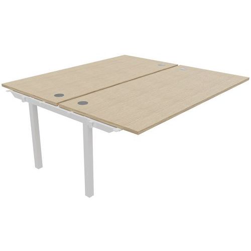 Secretária Bench adicional com 2 postos Partage