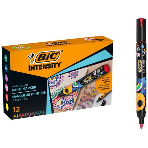 Marcador de tinta Bic Intensity – escrita multissuperfícies – Bic