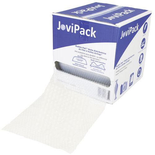 Plástico de bolhas Jovicap® – Ø 10 mm – caixa distribuidora