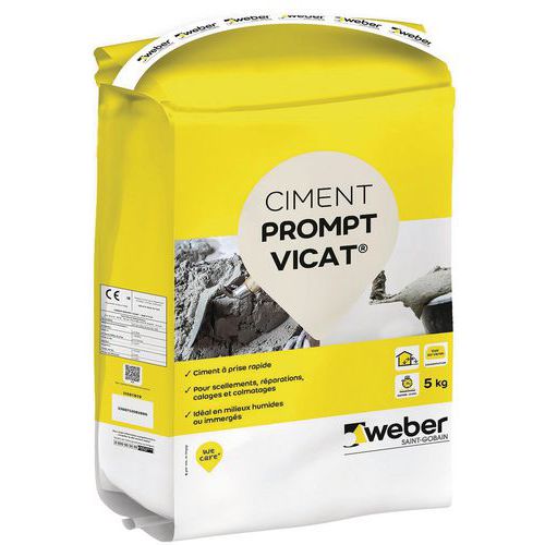 Cimento Prompt Vicat – 5 kg – Weber