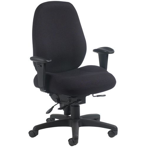 Cadeira de escritório 24 h Dexter com apoio para os braços – GGI