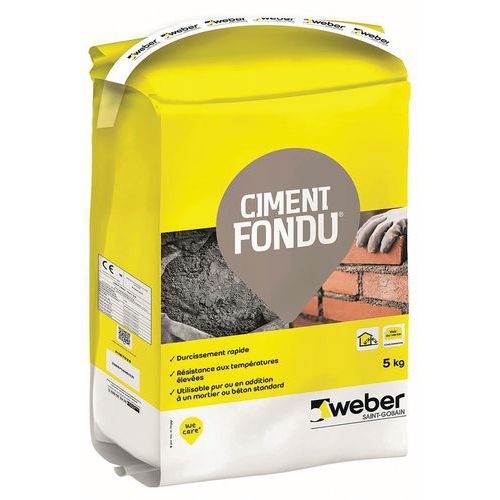Cimento fundido de endurecimento rápido – 5 kg – Weber