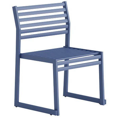 Banco com espaldar em aço galvanizado – 60 cm – Urbantime