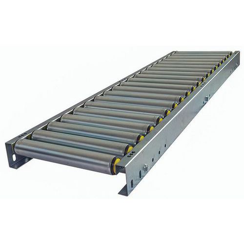 Transportador gravítico TRS com rolos em PVC Ø 50 mm – Somefi