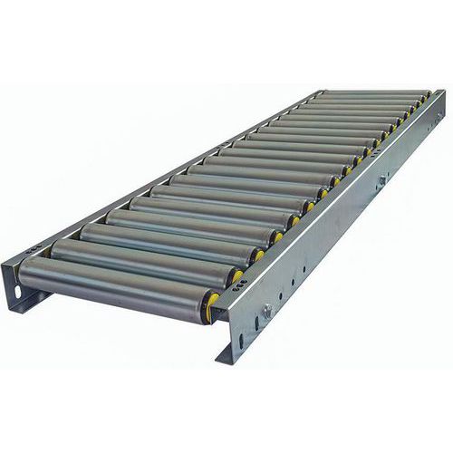 Transportador gravítico TRS com rolos em PVC Ø 50 mm – Somefi