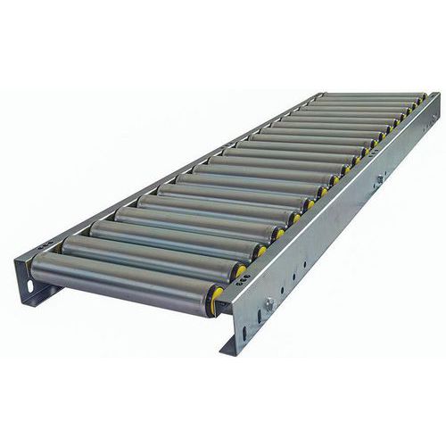 Transportador gravítico TRS com rolos em PVC Ø 50 mm – Somefi