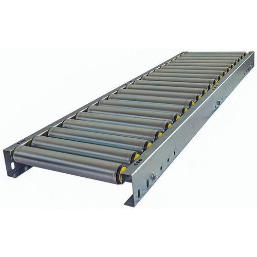 Transportador gravítico TRS com rolos em PVC Ø 50 mm – Somefi