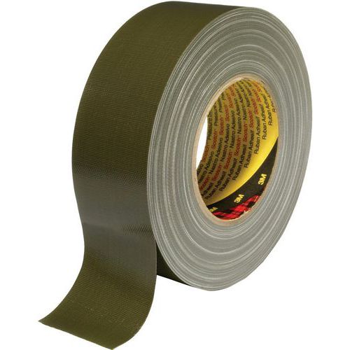 Fita adesiva em tela 389 – verde azeitona – 50 m – 3M™