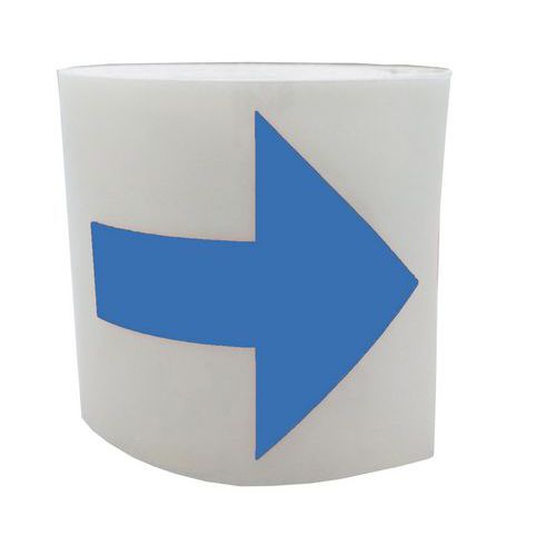 Sinalética porta envidraçada 2,5 m – Wattelez