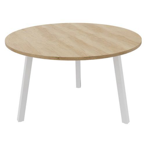 Mesa de reuniões redonda D120 cm Partage – Buronomic