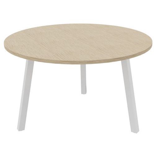 Mesa de reuniões redonda D120 cm Partage – Buronomic Mesa de reuniões redonda D120 cm Partage – Buronomic