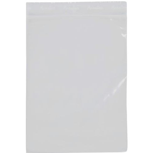 Saquetas zip – Transparente, 50 µm - Manutan Expert