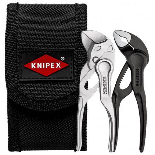 Conjunto de alicate Cobra XS e alicate chave XS – Knipex