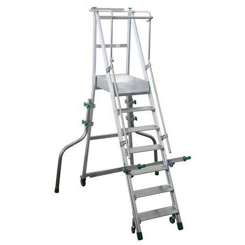 Plataforma móvel e ergonómica com pegas PIR – Facal