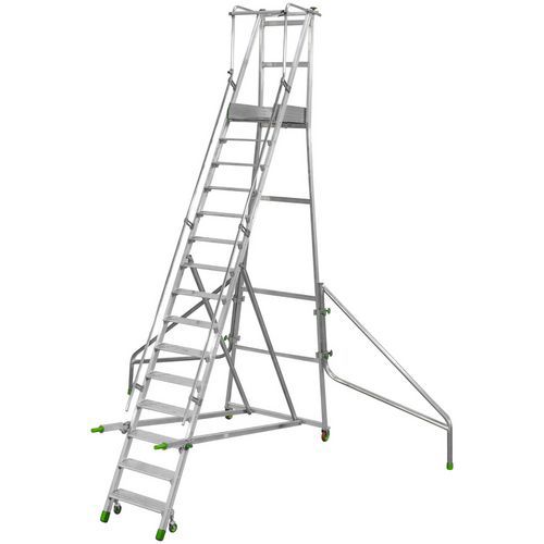 Plataforma móvel e ergonómica com pegas – Facal