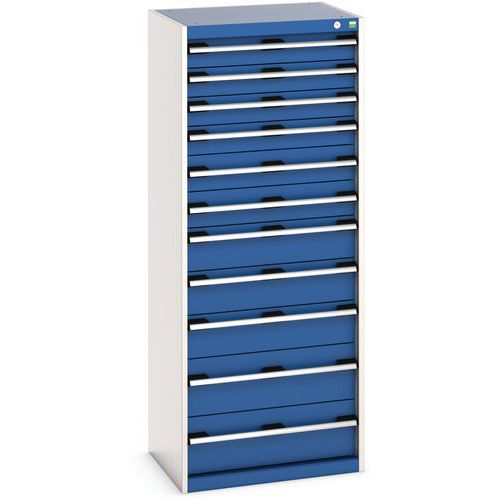 Armário com 11 gavetas Cubio – 1600x650x525 mm – Bott