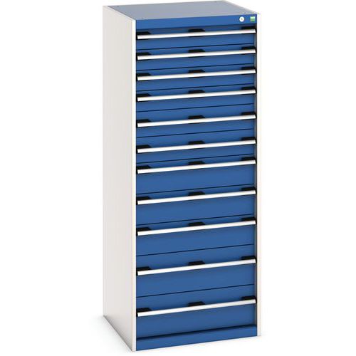 Armário com 11 gavetas Cubio – 1600x650x650 mm – Bott