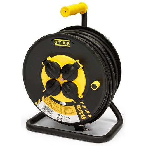 Enrolador elétrico de 4 tomadas – 25 a 40 m – Stak