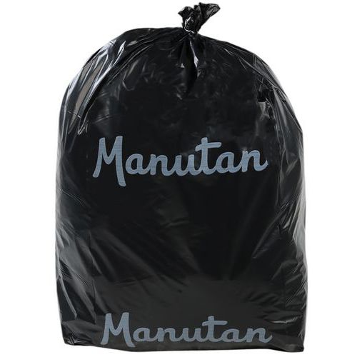 Sacos para caixote de lixo pretos – Resíduos leves – 60 a 160 L - Manutan Expert Sacos para caixote de lixo pretos – Resíduos leves – 60 a 160 L - Manutan Expert