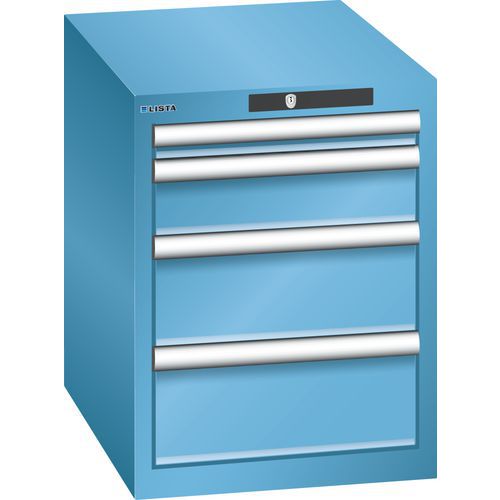 Armário de gavetas 18 x 27E (L x P x A) 411 x 572 x 533 mm – Lista