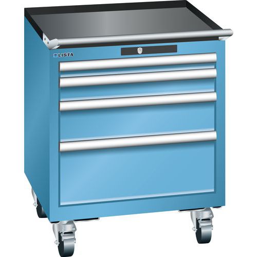 Armário de gavetas 27 x 27E (L x P x A) 564 x 572 x 723 mm – Lista