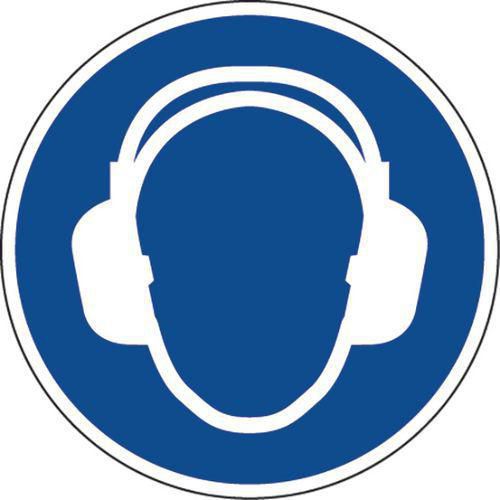 Painel – Uso obrigatório de proteção acústica – PVC – Manutan Expert Painel – Uso obrigatório de proteção acústica – PVC – Manutan Expert