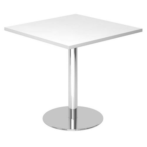 Mesa de reuniões quadrada 80x80 cm - Hammerbacher