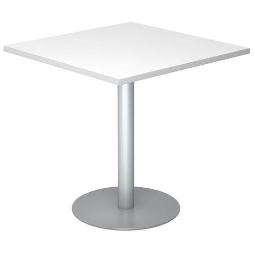 Mesa de reuniões quadrada 80x80 cm - Hammerbacher