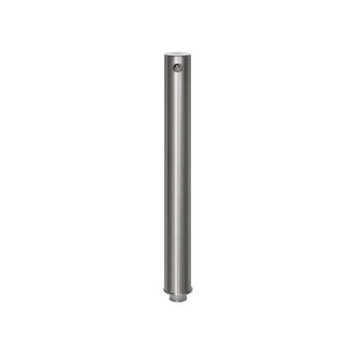 Poste em inox com 76 mm de diâmetro e cabeça amovível Easy Twist” – Croso
