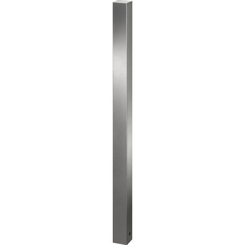 Poste em inox de 70 x 70 mm, cabeça plana – Croso