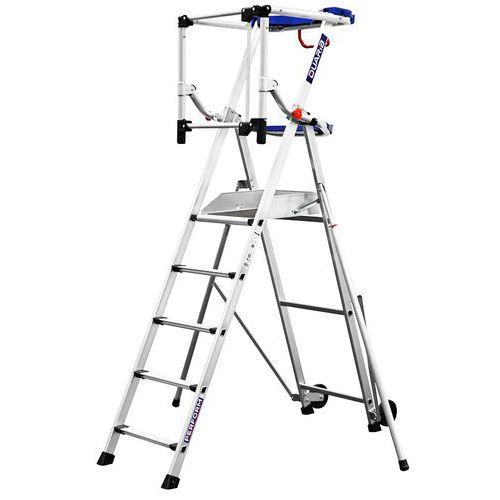 Plataforma individual com altura fixa Perform com 5 a 7 degraus – Duarib