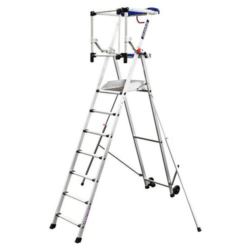 Plataforma individual com altura fixa Perform com 5 a 7 degraus – Duarib