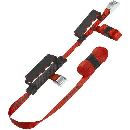 Correia cruzada com fivela de zamac e 2 pegas - Master Lock