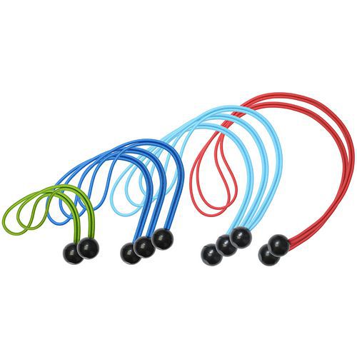 Cabo elástico com bola - Conjunto de 10 - Master Lock