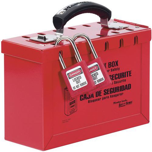 Caixa de segurança de grupo n.º 498 - Master Lock