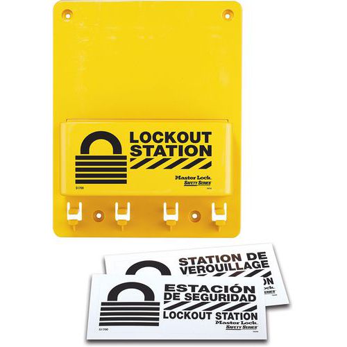 Estação de segurança n.º 1700 - Master Lock
