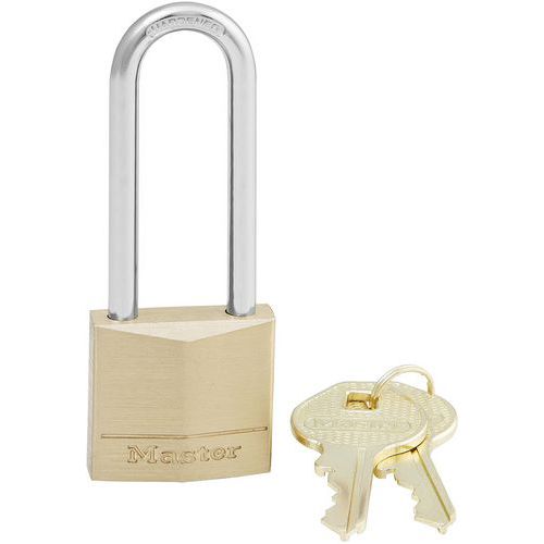 Cadeado com chave em latão maciço 130EURDLJ – Master Lock