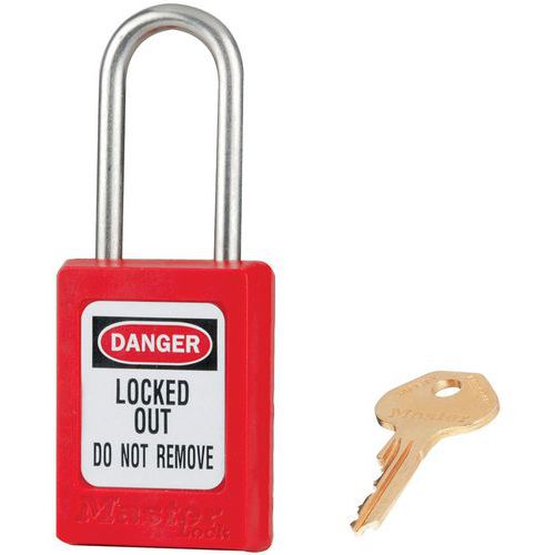 Cadeado de segurança com asa fina S31RED – Master Lock