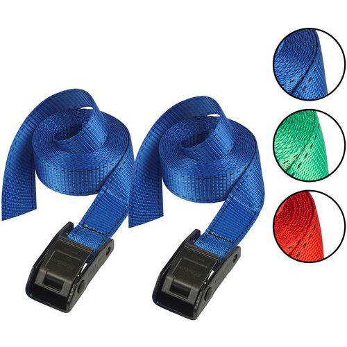 Correias de bagagem - Conjunto de 2 - Master Lock