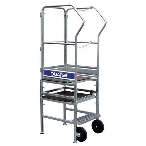 Plataforma móvel com altura fixa CABRI – 2 a 3 degraus – Duarib