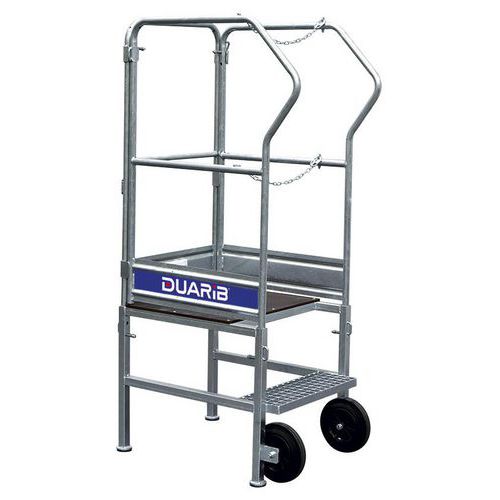 Plataforma móvel com altura fixa CABRI – 2 a 3 degraus – Duarib