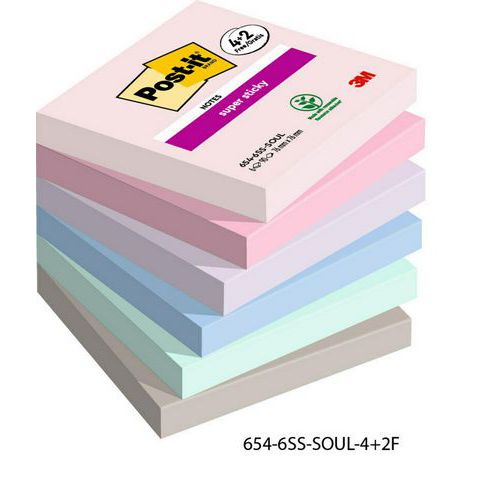 Nota Soulful – 24 x 12 blocos – Post-it Super Sticky