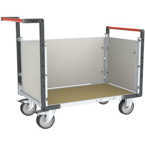 Carro modular em PP com 2 espaldares alveolar + 1 taipal – FIMM Carro modular em PP com 2 espaldares alveolar + 1 taipal – FIMM