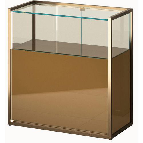 Balcão de exposição com arrumação 95 x 45 x 95 cm – Sarazino