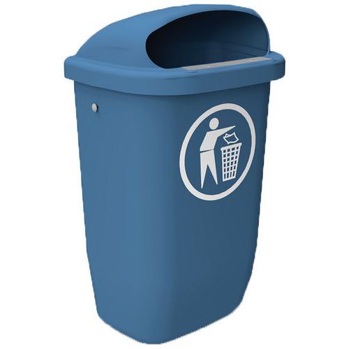 Caixote de lixo de rua – 50 L