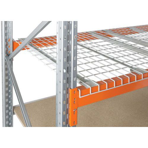 Plataforma em fio eletrozincado para estante Easy-Rack – Manorga