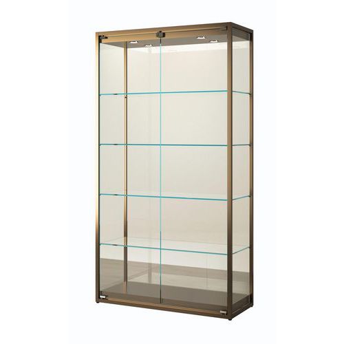 Vitrina de exposição alta – 95 x 45x 190 cm – Sarazino Vitrines