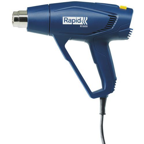 Pistola de ar quente R1800 e acessórios – Rapid